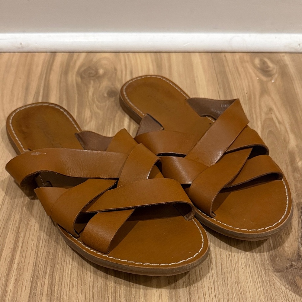 Madewell Tan Leather Women's Sandals